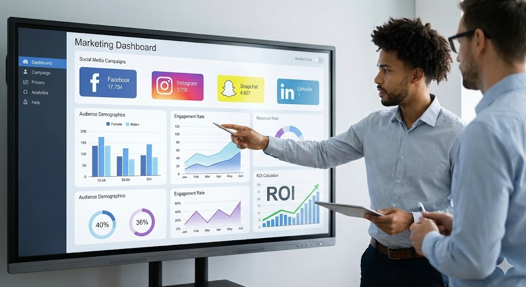 خدمة التسويق وإدارة الحملات