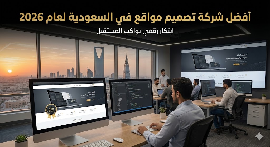 افضل شركة تصميم مواقع في السعودية